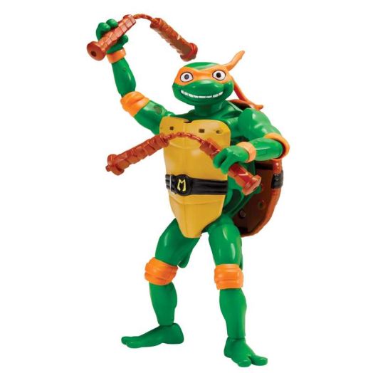 Tales of Teenage Mutant Ninja Turtles: Mutations Deluxe 5.5" Michelangelo Pet to Ninja Figure by Playmates Toys