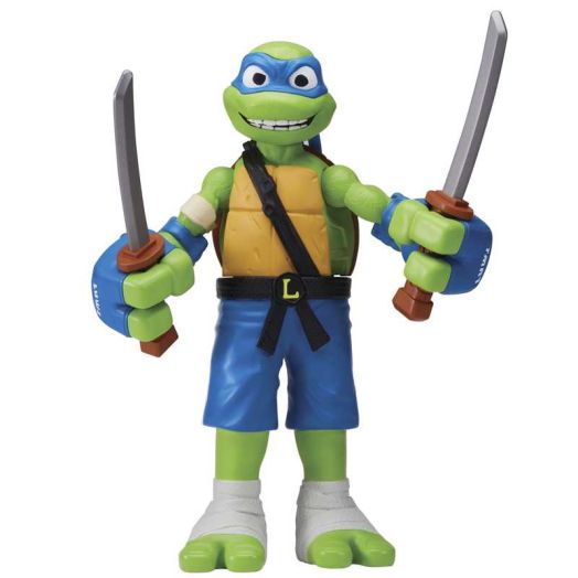 Tales of Teenage Mutant Ninja Turtles: Giant 12" Roll N Punch Leonardo Figure by Playmates Toys
