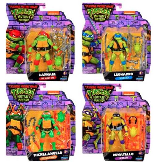 Teenage Mutant Ninja Turtles Mutant Mayhem Basic Action Figure Assortment
