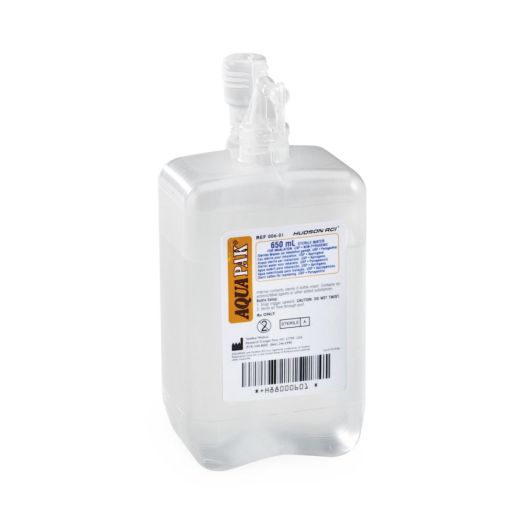 Teleflex AquaPak 601 Prefilled Humidifier, 650 mL Sterile Water Reservoir
