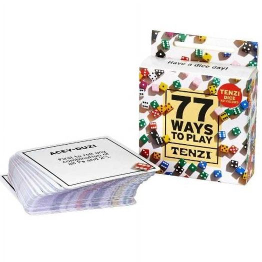 Tenzi, 77 Ways to Play Tenzi Card Game by Farwest Sports