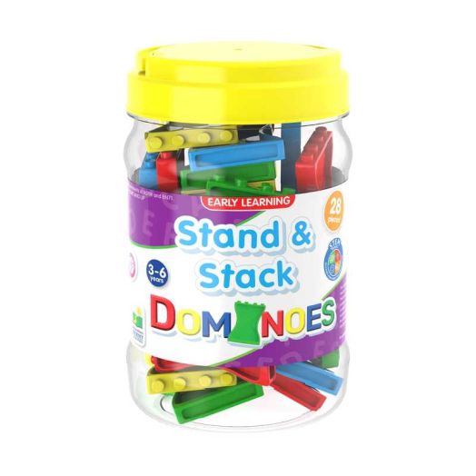 The Learning Journey Early Learning - Stand & Stack Dominoes