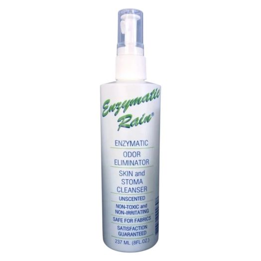 Think Medical Inc. Enzymatic Rain Odor Eliminator Skin and Stoma Cleanser, 8 Ounce Bottle