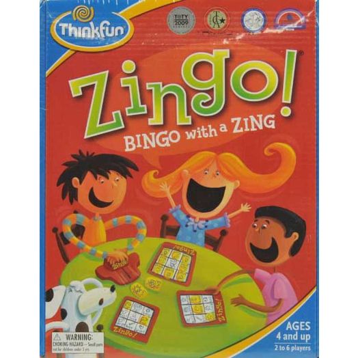 ThinkFun Zingo! Family Board Game for Children Ages 4 & up