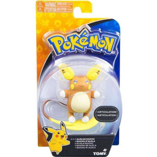 TOMY 4+ Raichu Action Figure, Blister Pack, Pokemon Theme