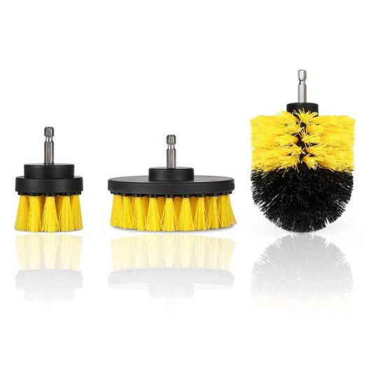 Toolbench Time! Drill Brush Attachment Set Brush Cleaning Kit Only