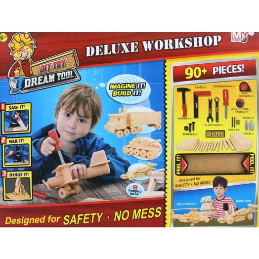 Toolbench Time! Wood Workshop Kit for Kids