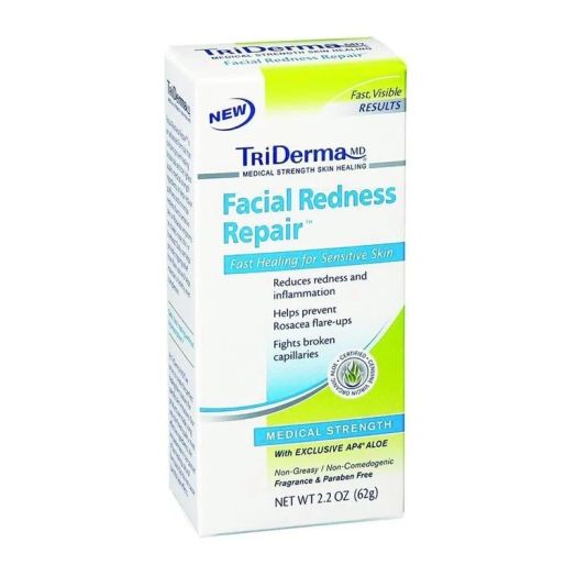 TriDerma Facial Redness Repair Gentle Face Cream, 2.2 oz