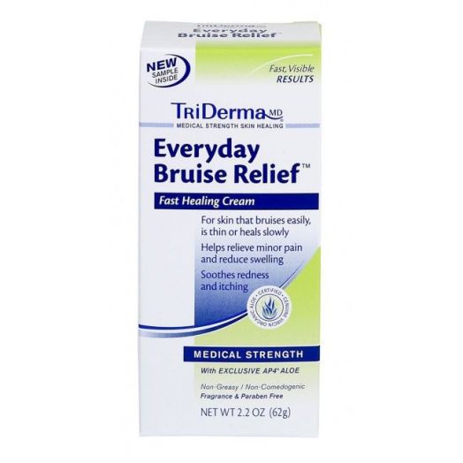 TriDerma Fast Bruise Relief Healing Cream, 2.2 oz