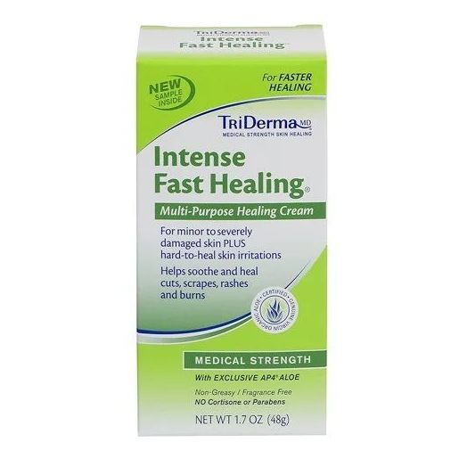 TriDerma Intense Fast Healing Cream, 4 Ounce