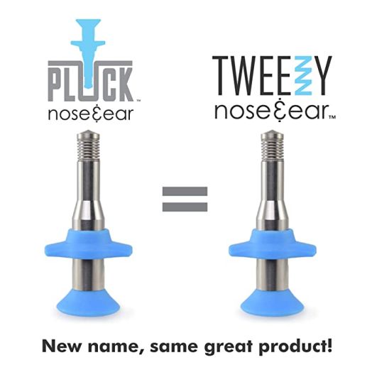 The PLUCK Nose Hair and Ear Hair Remover. Designed for Hair Removal in Men and Women. Made In USA. Compare with Nose Hair Trimmers and Waxing Kits.