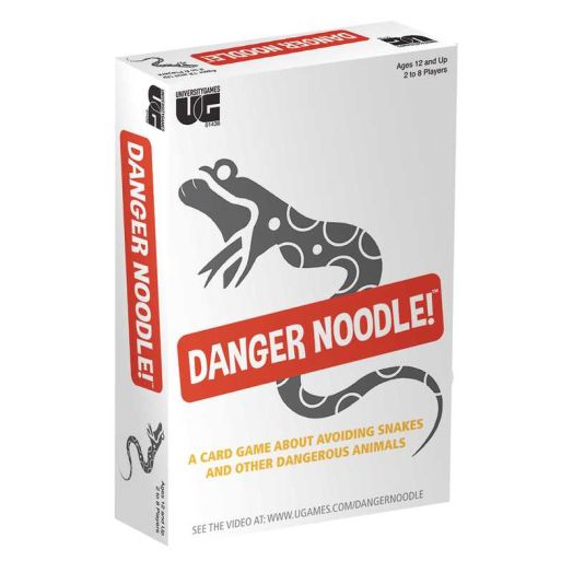 Danger Noodle Card Game from University Games, 2 to 8 Players Ages 12 and Up