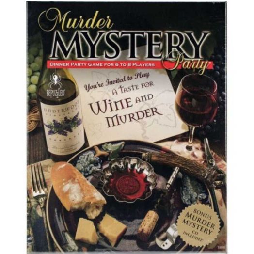 Murder Mystery Party GameA Taste For Wine & Murder