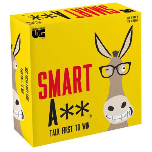 Smart A** Party Game from University Games, 2 to 6 Players Ages 12 and Up