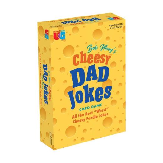 University Games Bob Moog's Cheesy Dad Jokes Card Game