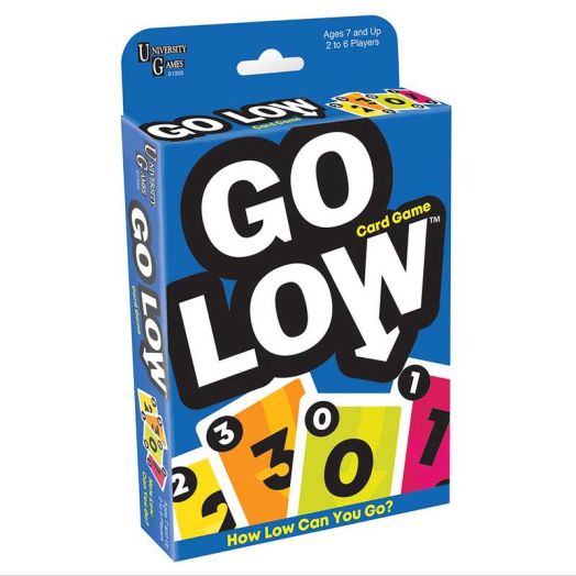 University Games, Go Low Card Game , for 2 to 6 Players Ages 7 and Up