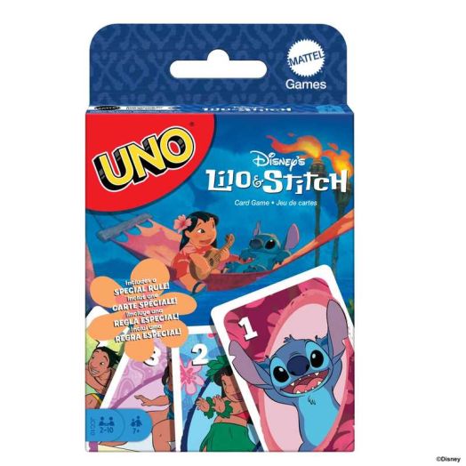 UNO Disney's Lilo and Stitch Card Game for Kids & Family Night