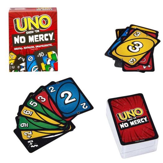 UNO FLIP, UNO SHOW 'EM NO MERCY, UNO SHOW 'EM NO MERCY Expansion Pack