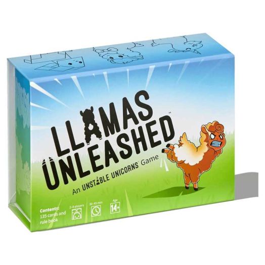 Llamas Unleashed Card Game - from The Creators of Unstable Unicorns - A Strategic Card Game & Party Game, Ages 14+