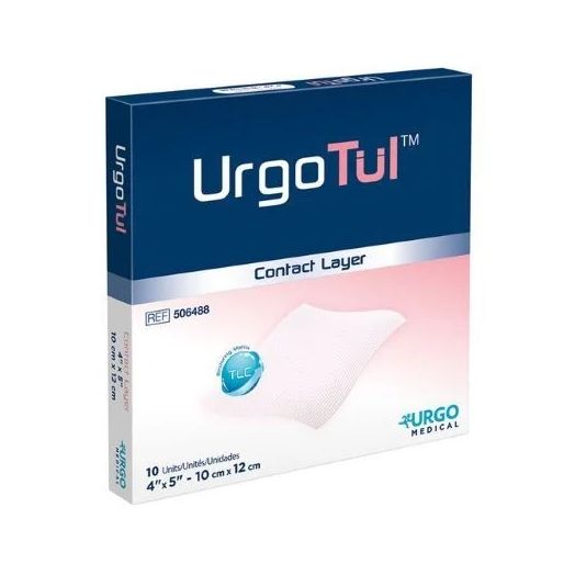 Urgo Medical UrgoTul Contact Layer Dressing, 4 x 5 Inch