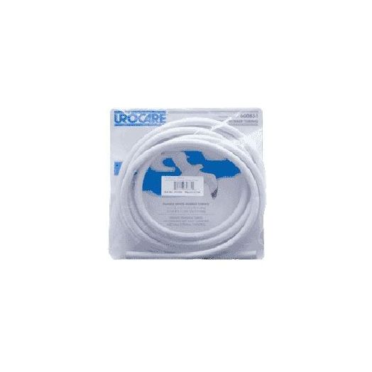 Urocare White-Rubber Drainage Tubing, 120" L x 5/16" ID