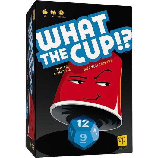 USAOPOLY What The Cup!? Dice Game