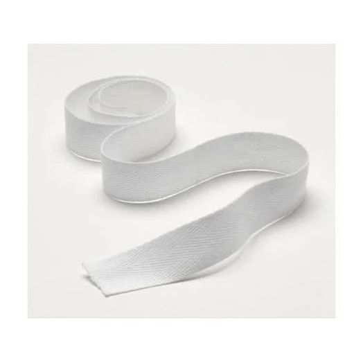 Valley Products Cotton Twill Tape, 1/2 Inch x 36 Yard Non-Sterile White
