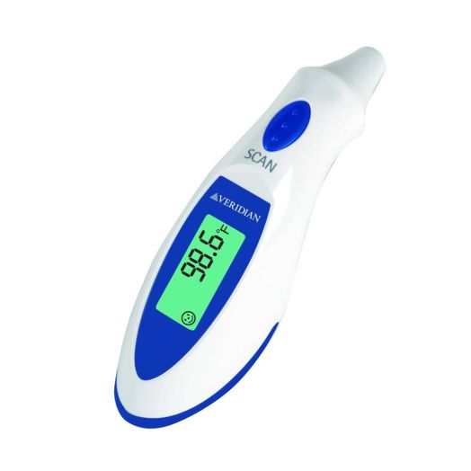 Veridian Healthcare Instant Digital Ear Thermometer with Storage Case