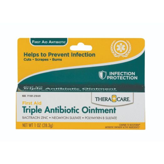 Veridian Healthcare TheraCare First Aid Triple Antibiotic Ointment, 1 oz