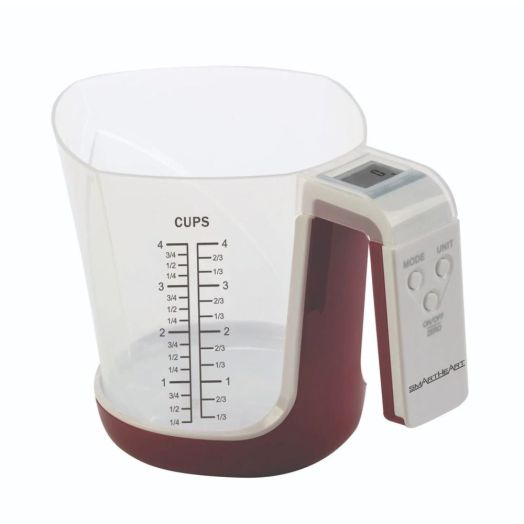 Veridian SmartHeart Digital Measuring Cup Scale, 4 Cups Capacity