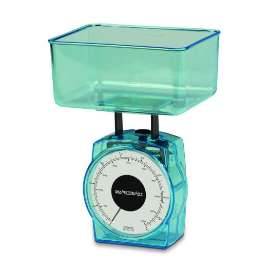 Veridian SmartHeart Mechanical Kitchen Scale, 2 lb 3 oz Capacity
