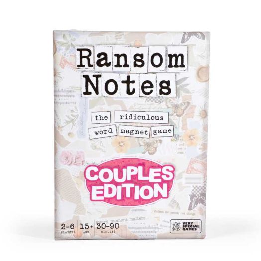 Ransom Notes: Couples Edition Party Card Game, Magnetic Word Tile Sentence-Building Game for Adults