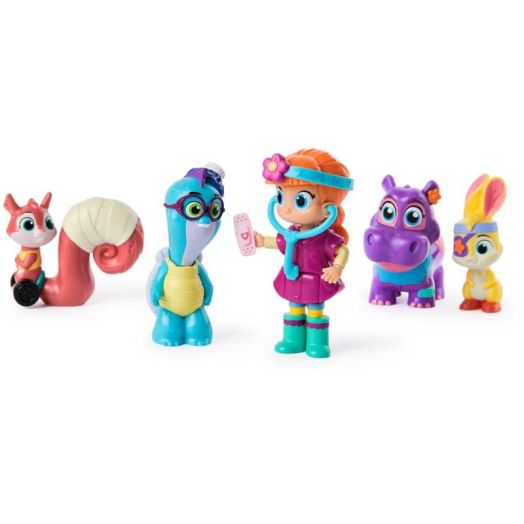 Vida the Vet, Check Up & Care Friendship Pack with 5 Figures & Accessories, for Kids 3+