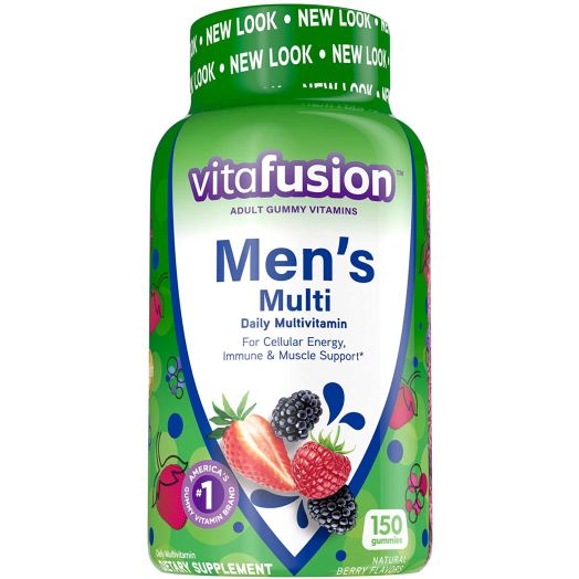 Vitafusion Men's Gummy Vitamins, 150 Count (Packaging May Vary)