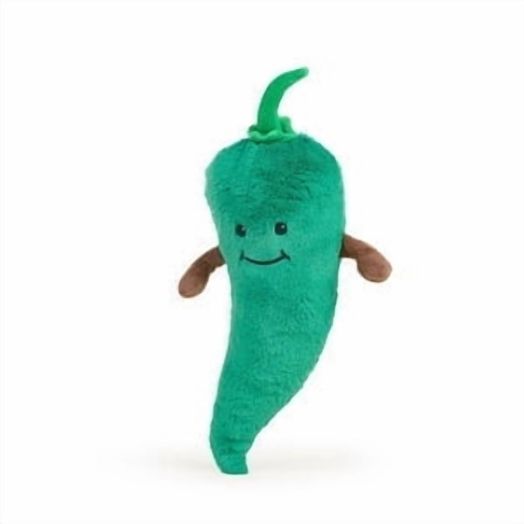 Green Chili Warmies Cozy Plush Heatable Lavender Scented Stuffed Animal