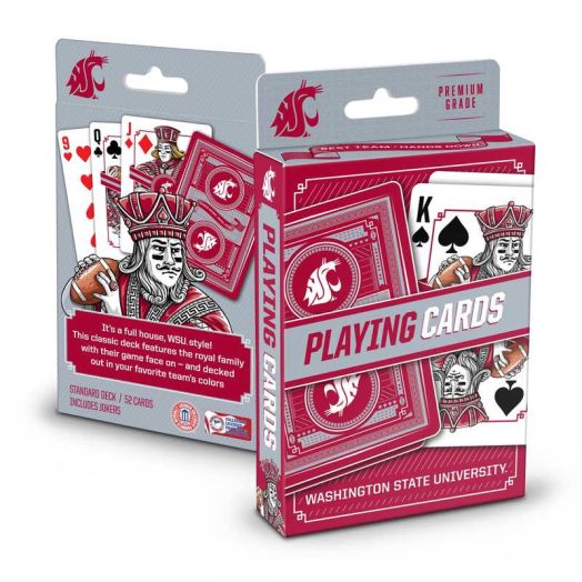 YouTheFan NCAA Washington State Cougars Classic Series Playing Cards