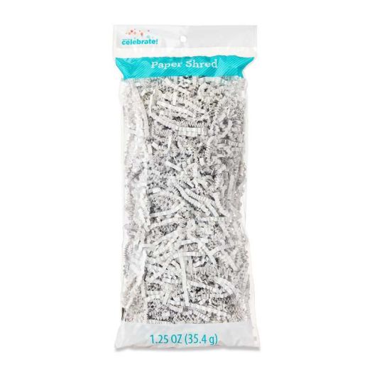 White Paper Shred, 1.25 oz, by Way To Celebrate