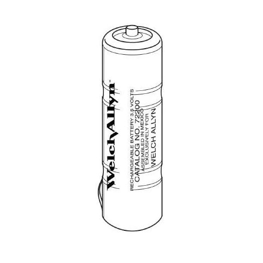 Welch Allyn 3.5V Nickel-Cadmium Rechargeable Battery