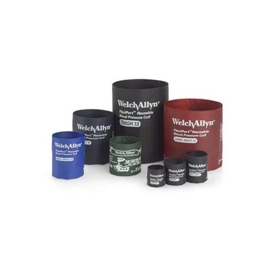Welch Allyn FlexiPort Reusable Blood Pressure Cuff, Adult Thigh X-Large 40-55 cm