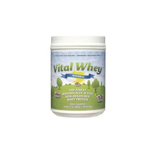 Well Wisdom Vital Whey Protein Powder, Natural 21 oz