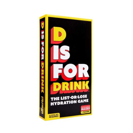 D Is for Drink - Fast-Paced Adult Drinking Game for Tailgate Parties by What Do You Meme? ( Exclusive)