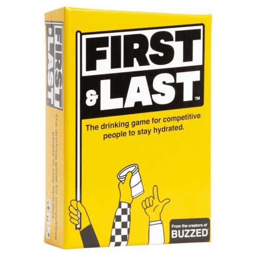 First & Last - Fast-Paced Adult Drinking Game for Game Night, by What Do You Meme?