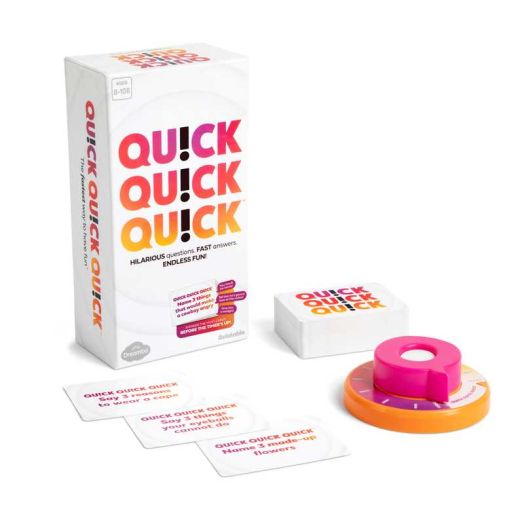 Quick Quick Quick by Relatable, Unleash Your Inner Funny with The Ultimate Party Games for Friends and Families, Easter Family Games for Ages 8 To 108
