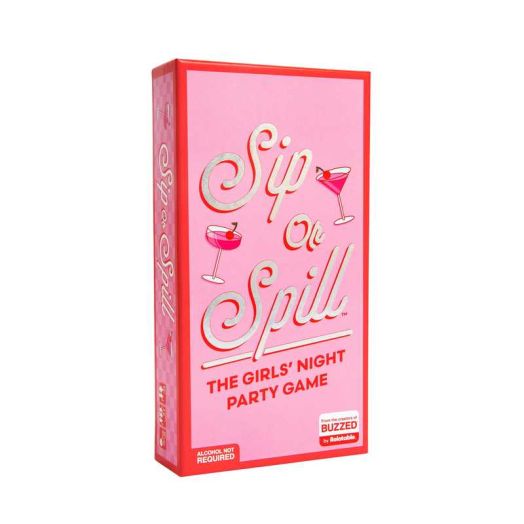 Sip or Spill by What Do You Meme?, Fun Adult Drinking Card Game for Parties, Includes 200 Cards and Instructions