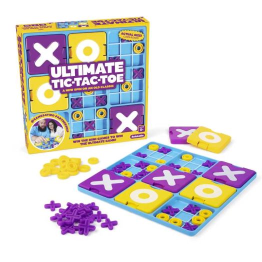 Ultimate Tic Tac Toe by What Do You Meme?, Kids and Adults Fun Strategy Board Game for Easter Family Gatherings
