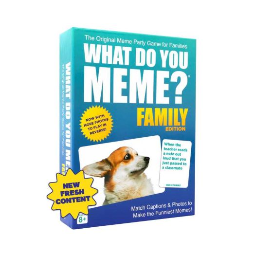 What Do You Meme? Family Edition, for Ages 8+, Fun Easter Family Game and Easter Basket Stuffers