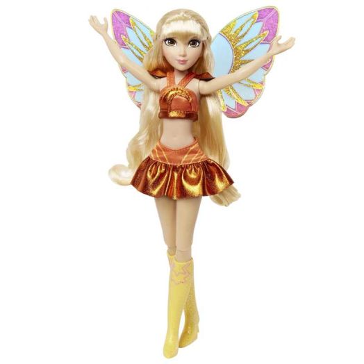 Winx Club STELLA Fairies 10.5" Fashion Doll by Playmates Toys