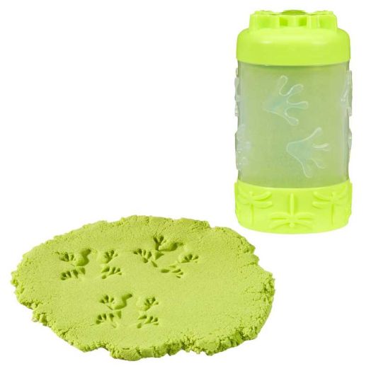 Wonder Factory Never Dry Single Sand - Lime Green - Never Dries Out and Gluten Free