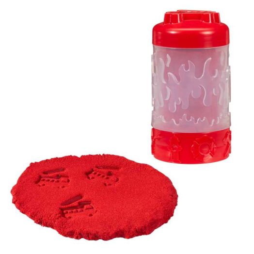 Wonder Factory Never Dry Single Sand - Red- Never Dries Out and Gluten Free Ages 3+