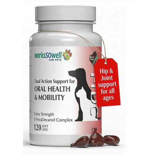 Henry Schein 54761/WorksSoWell TDC Periodontal and Joint Health for Dogs and Cats  (Packaging label May Vary)